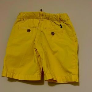 Ralph Lauren Polo Yellow Summer Shorts
